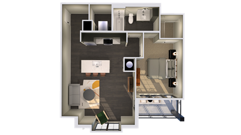 a1 floor plan studio apartments for rent